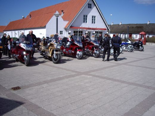 Fra torvet i Blokhus.
